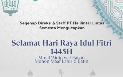Selamat Hari Raya  Idul Fitri 1445H  Minal ‘Aidin wal-Faizin